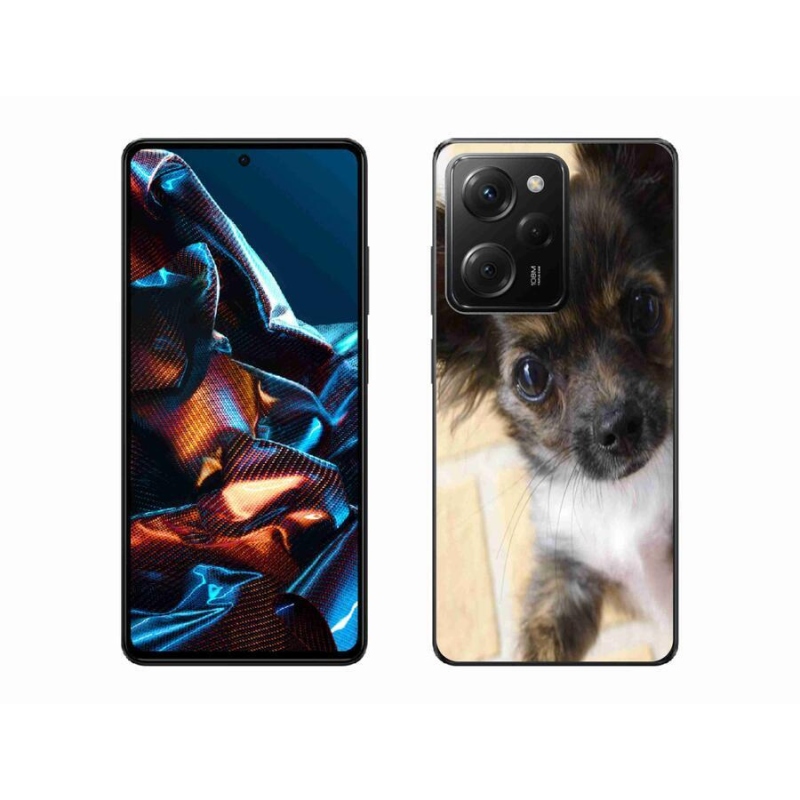 Gélový obal mmCase na mobil Xiaomi Poco X5 Pro 5G - čivava 2