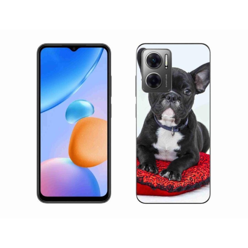 Gélový obal mmCase na mobil Xiaomi Redmi 10 5G - buldog
