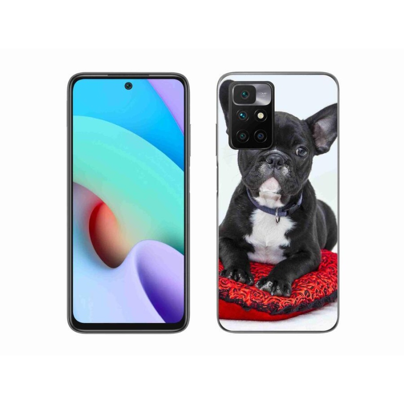 Gélový obal mmCase na mobil Xiaomi Redmi 10/Redmi 10 (2022) - buldog