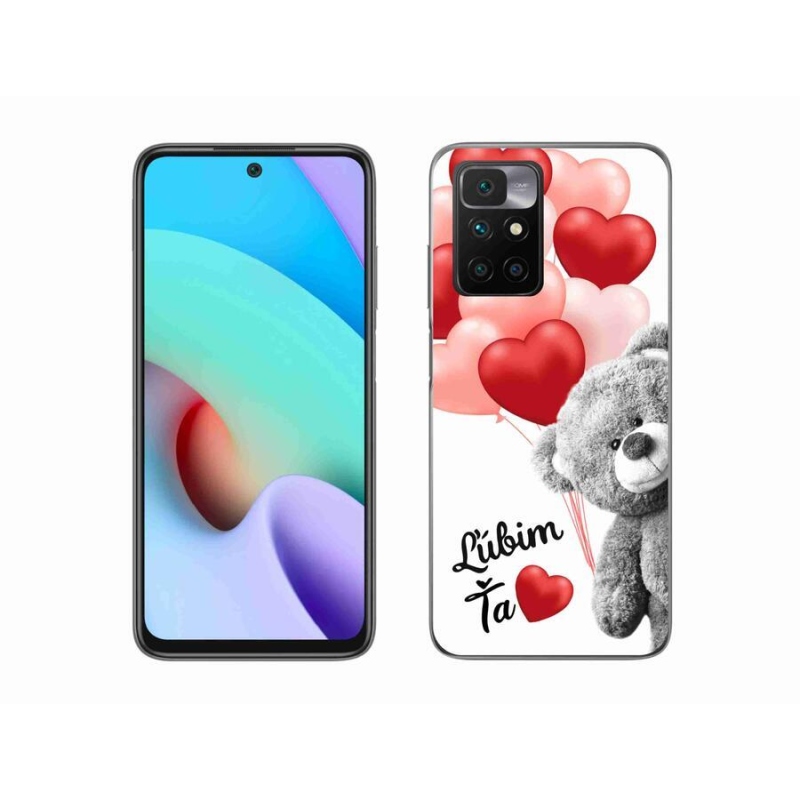 Gélový obal mmCase na mobil Xiaomi Redmi 10/Redmi 10 (2022) - ľúbim ťa sk