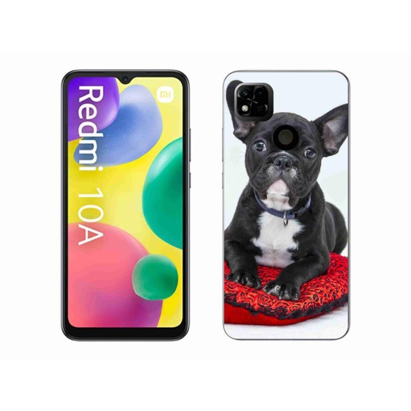 Gélový obal mmCase na mobil Xiaomi Redmi 10A - buldog