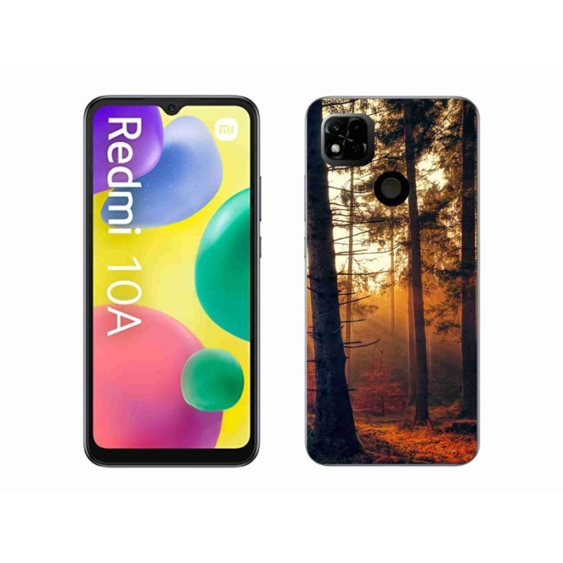 Gélový obal mmCase na mobil Xiaomi Redmi 10A - les
