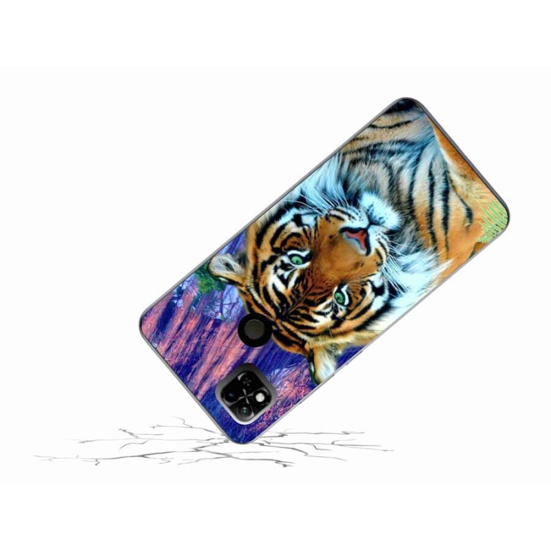 Gélový obal mmCase na mobil Xiaomi Redmi 10A - tiger