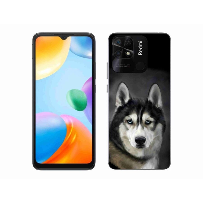 Gélový obal mmCase na mobil Xiaomi Redmi 10C - husky