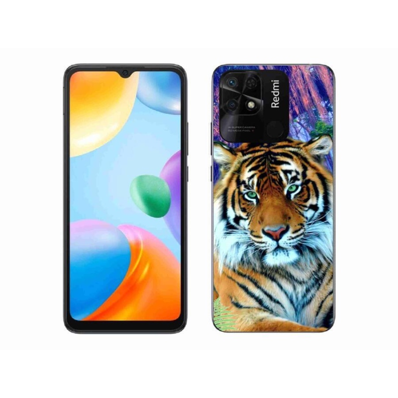 Gélový obal mmCase na mobil Xiaomi Redmi 10C - tiger