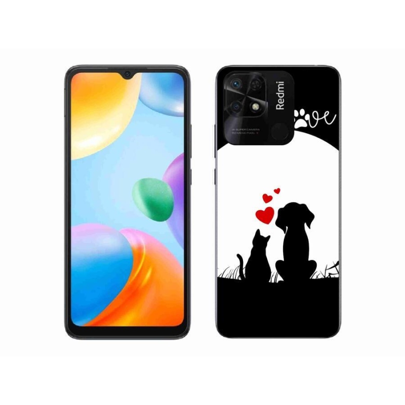 Gélový obal mmCase na mobil Xiaomi Redmi 10C - zvieracia láska
