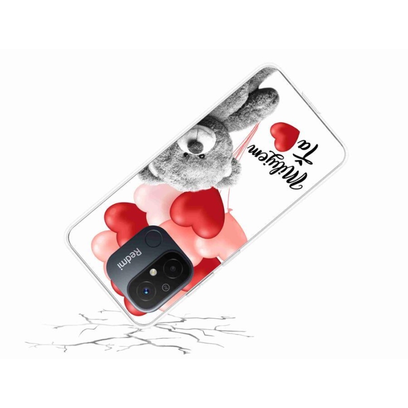 Gélový obal mmCase na mobil Xiaomi Redmi 12C - milujem Ťa sk