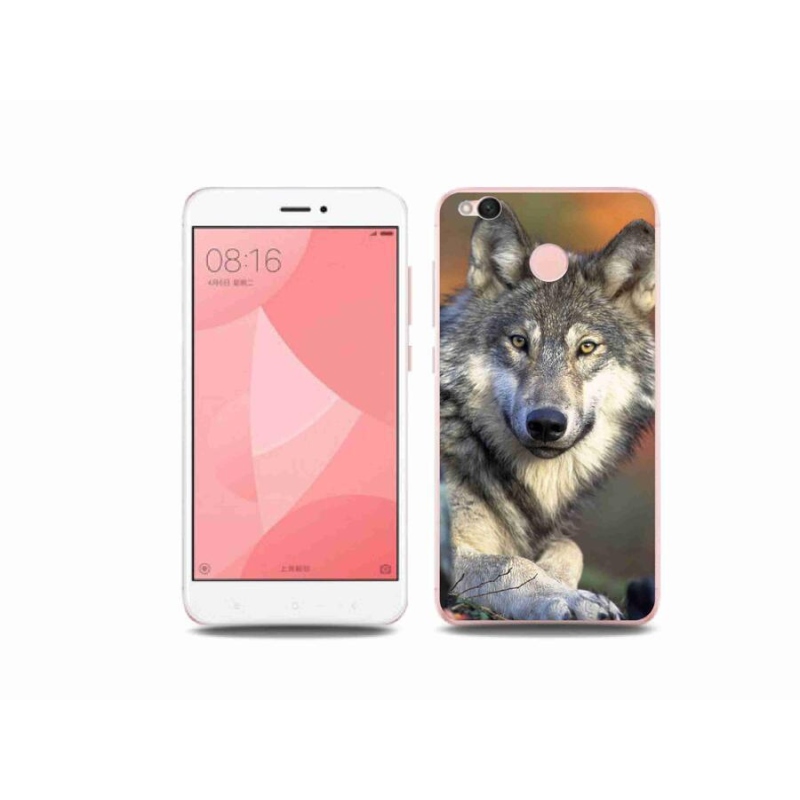 Gélový obal mmCase na mobil Xiaomi Redmi 4X - vlk