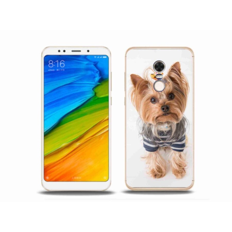 Gélový obal mmCase na mobil Xiaomi Redmi 5 Plus - jorkšír 7
