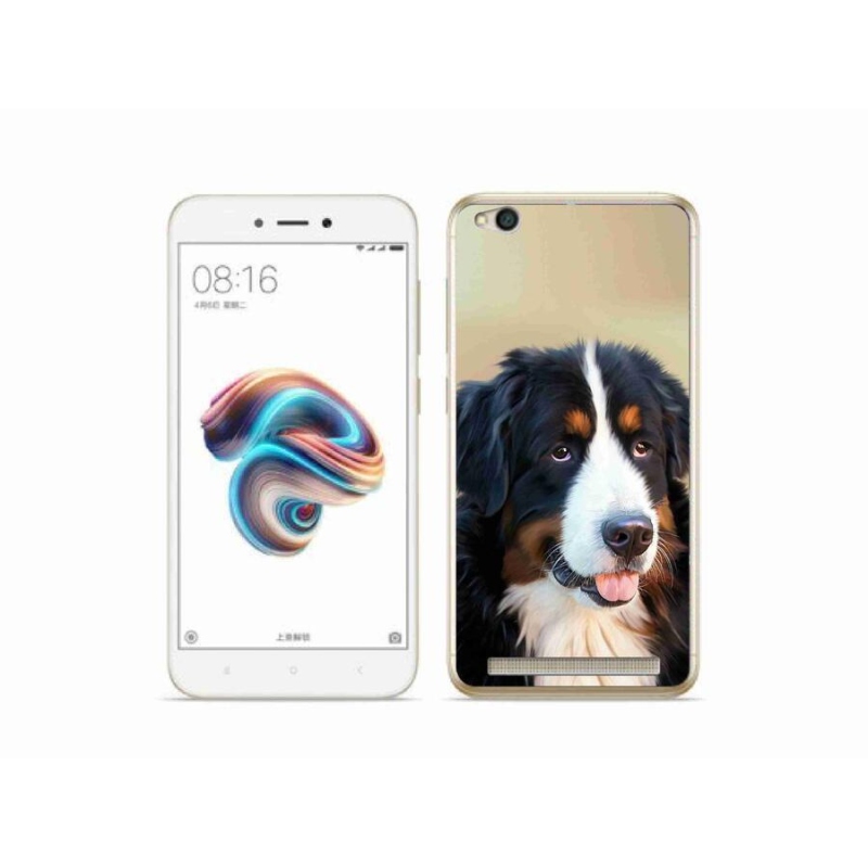 Gélový obal mmCase na mobil Xiaomi Redmi 5A - bernský salašnícky pes