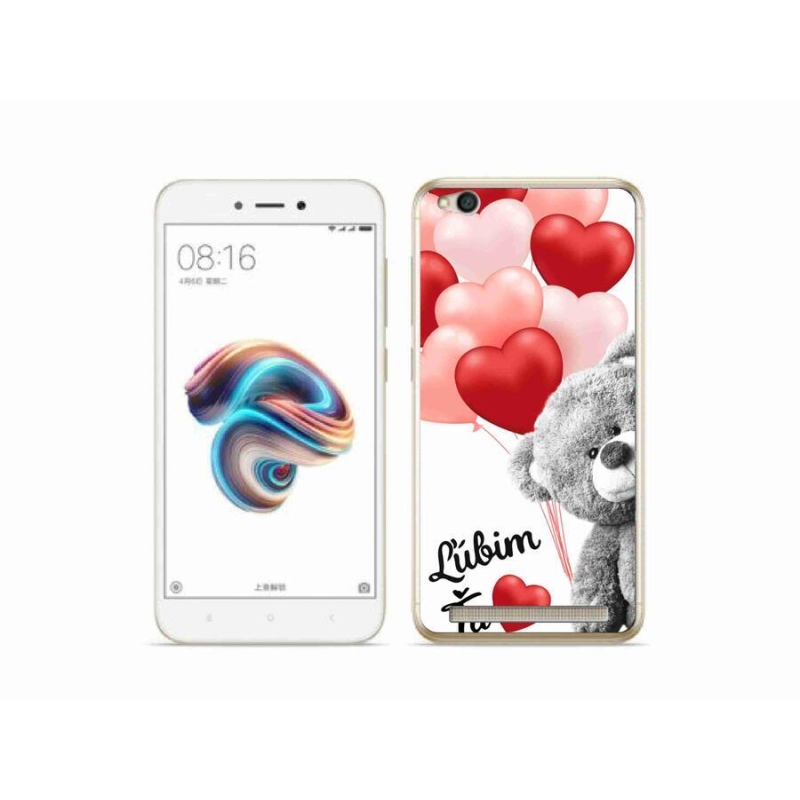 Gélový obal mmCase na mobil Xiaomi Redmi 5A - ľúbim ťa sk