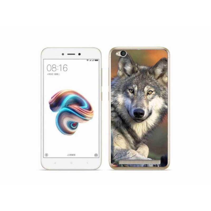 Gélový obal mmCase na mobil Xiaomi Redmi 5A - vlk