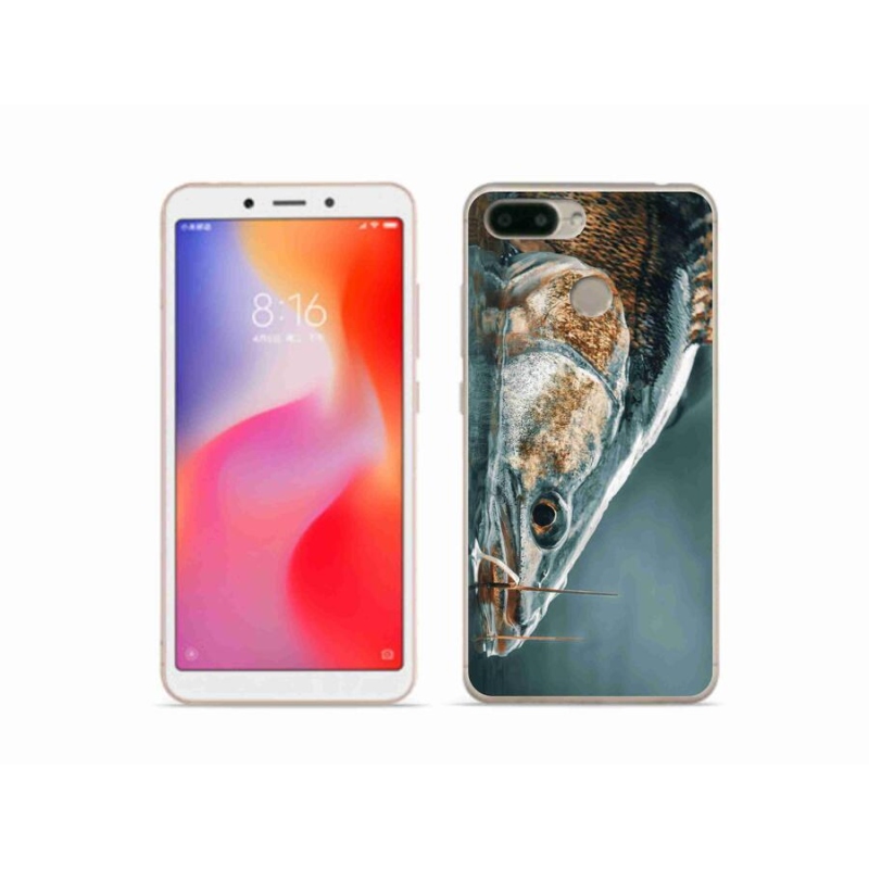 Gélový obal mmCase na mobil Xiaomi Redmi 6 - zubáč
