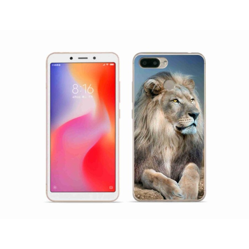 Gélový obal mmCase na mobil Xiaomi Redmi 6 - lev 1