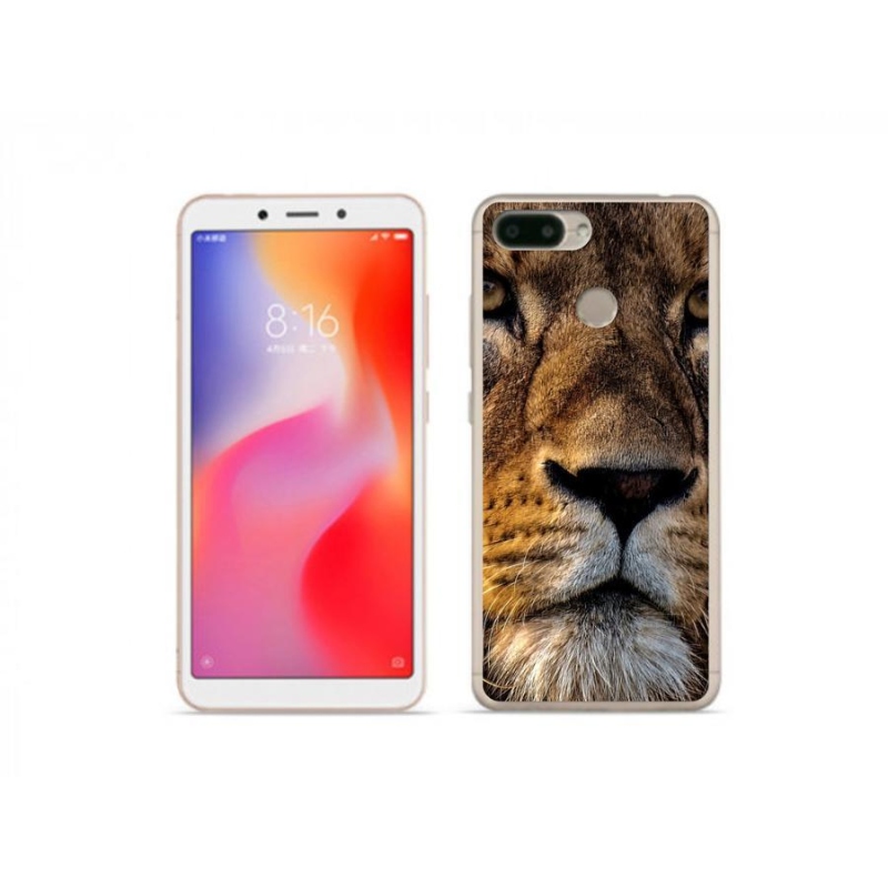 Gélový obal mmCase na mobil Xiaomi Redmi 6 - lev