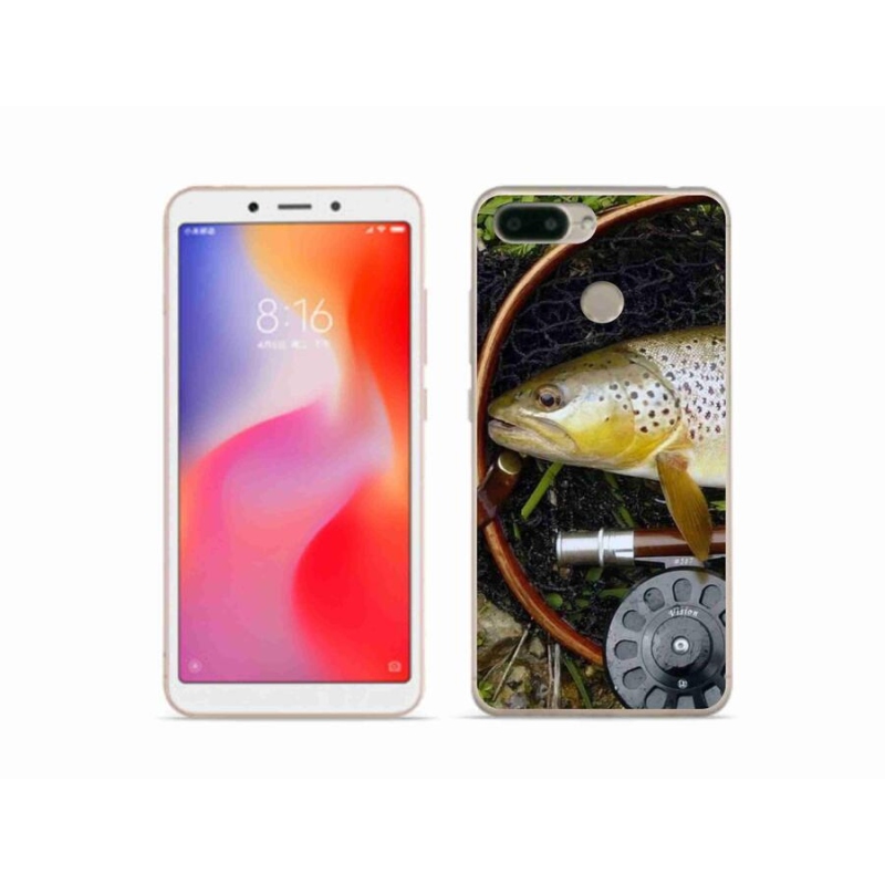 Gélový obal mmCase na mobil Xiaomi Redmi 6 - pstruh 2