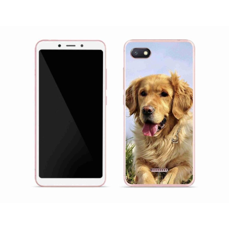 Gélový obal mmCase na mobil Xiaomi Redmi 6A - zlatý retriever