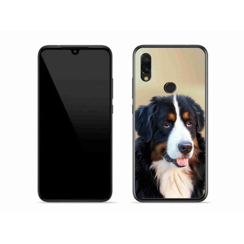 Gélový obal mmCase na mobil Xiaomi Redmi 7 - bernský salašnícky pes