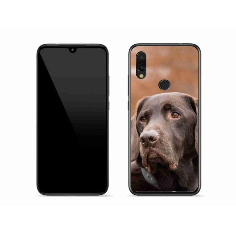 Gélový obal mmCase na mobil Xiaomi Redmi 7 - hnedý labrador