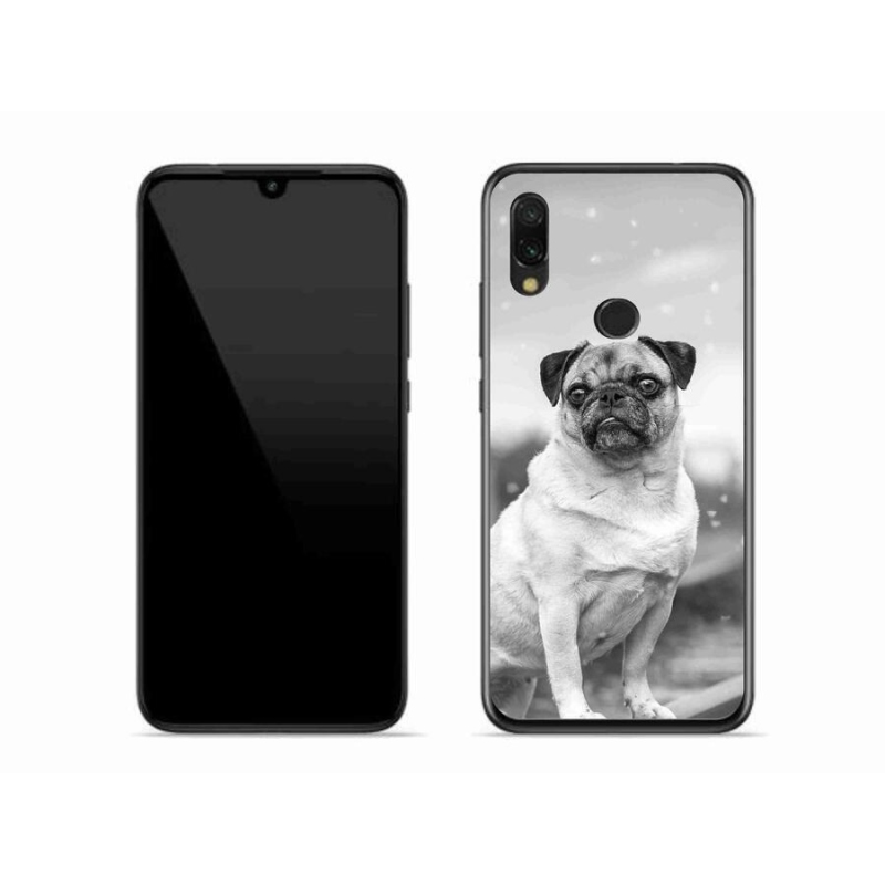 Gélový obal mmCase na mobil Xiaomi Redmi 7 - mops