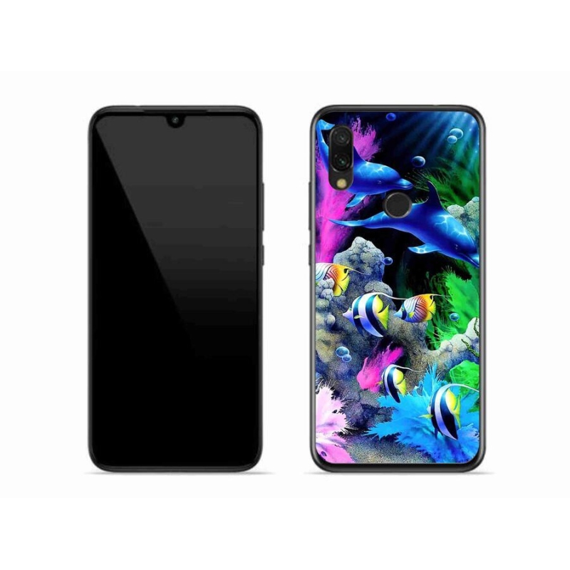 Gélový obal mmCase na mobil Xiaomi Redmi 7 - morský svet