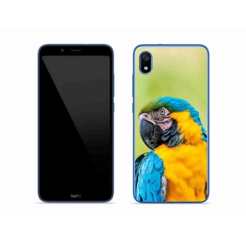 Gélový obal mmCase na mobil Xiaomi Redmi 7A - papagáj ara 2