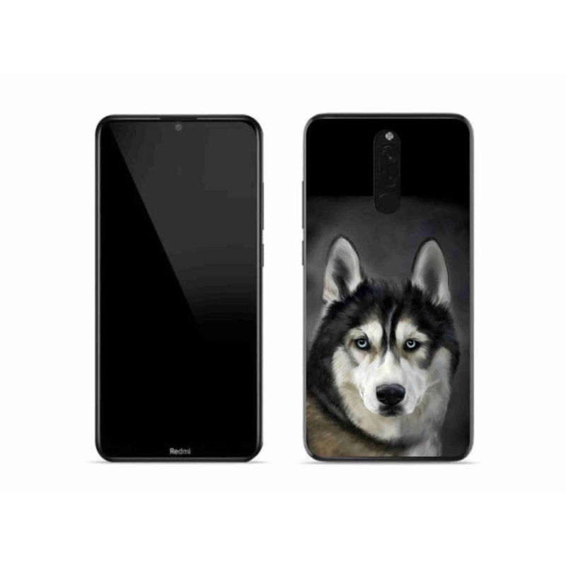 Gélový obal mmCase na mobil Xiaomi Redmi 8 - husky