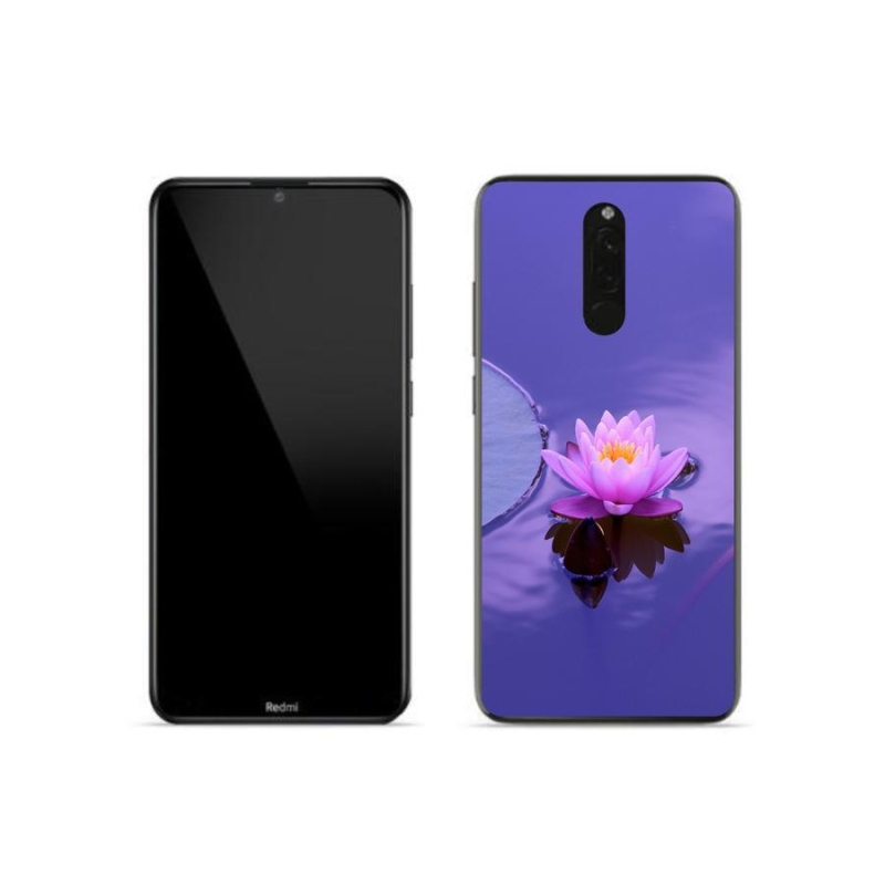 Gélový obal mmCase na mobil Xiaomi Redmi 8 - kvet na hladine