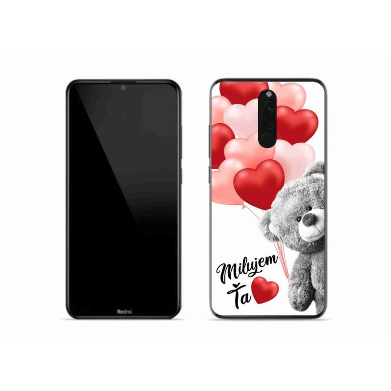 Gélový obal mmCase na mobil Xiaomi Redmi 8 - milujem Ťa sk