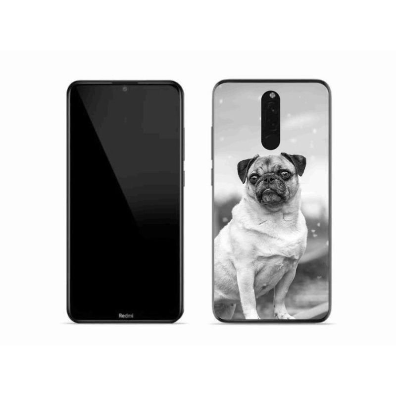 Gélový obal mmCase na mobil Xiaomi Redmi 8 - mops