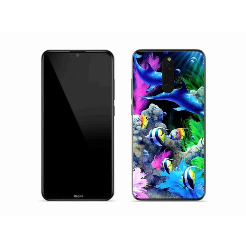 Gélový obal mmCase na mobil Xiaomi Redmi 8 - morský svet