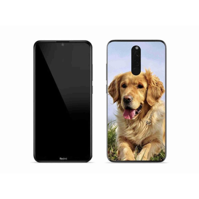 Gélový obal mmCase na mobil Xiaomi Redmi 8 - zlatý retriever