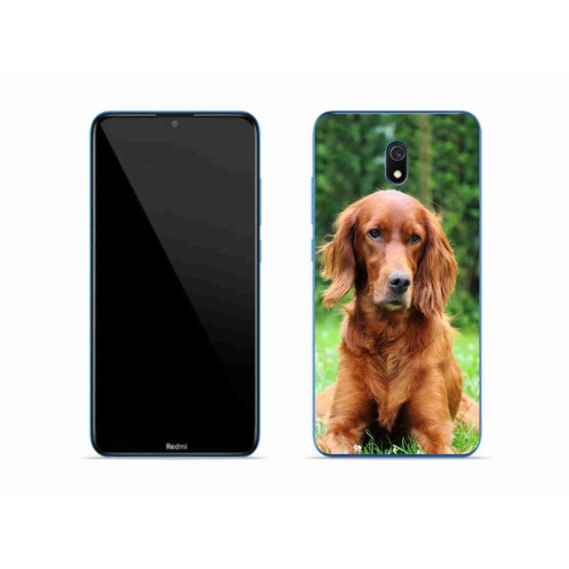 Gélový obal mmCase na mobil Xiaomi Redmi 8A - írsky seter