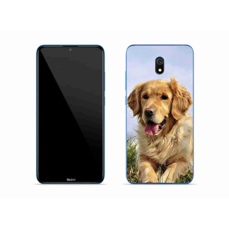 Gélový obal mmCase na mobil Xiaomi Redmi 8A - zlatý retriever