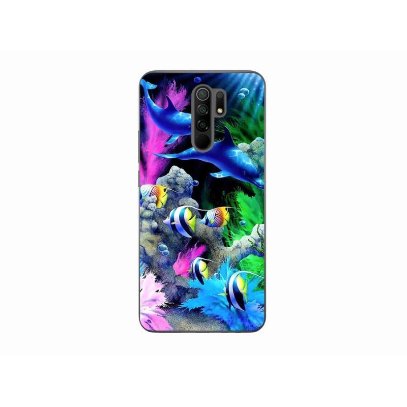 Gélový obal mmCase na mobil Xiaomi Redmi 9 - morský svet