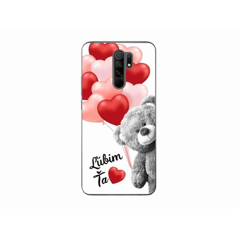 Gélový obal mmCase na mobil Xiaomi Redmi 9 - ľúbim ťa sk