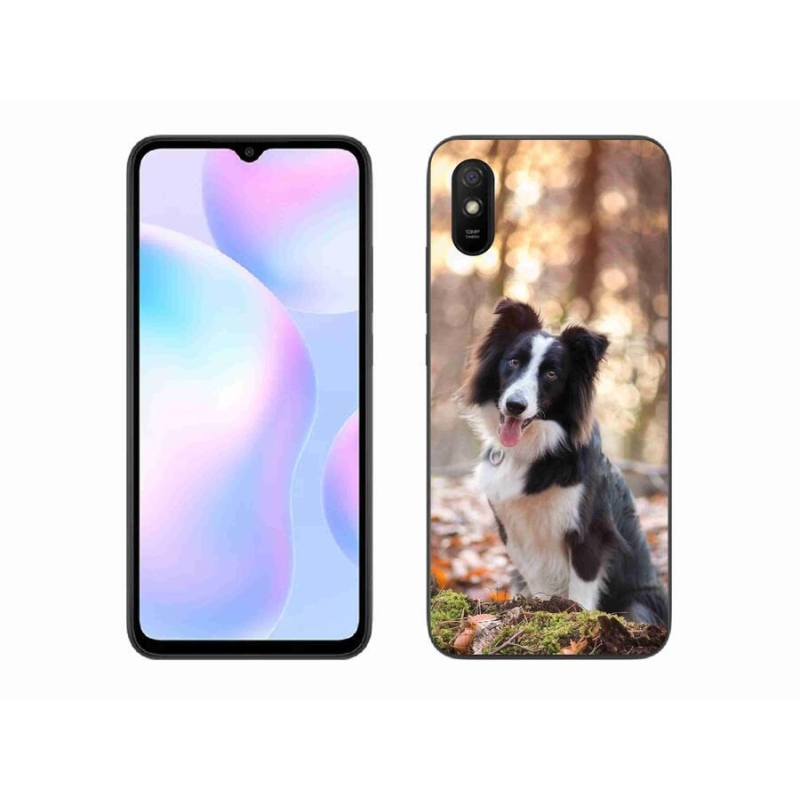 Gélový obal mmCase na mobil Xiaomi Redmi 9A - border kólie 1