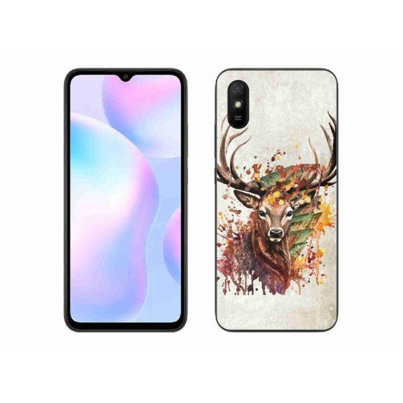 Gélový obal mmCase na mobil Xiaomi Redmi 9A - jeleň 1