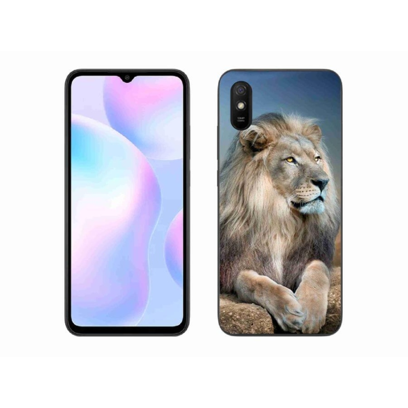 Gélový obal mmCase na mobil Xiaomi Redmi 9A - lev 1