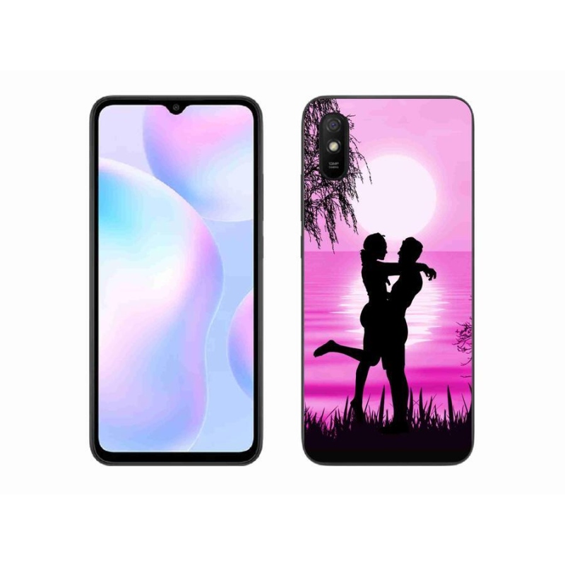 Gélový obal mmCase na mobil Xiaomi Redmi 9A - západ slnka