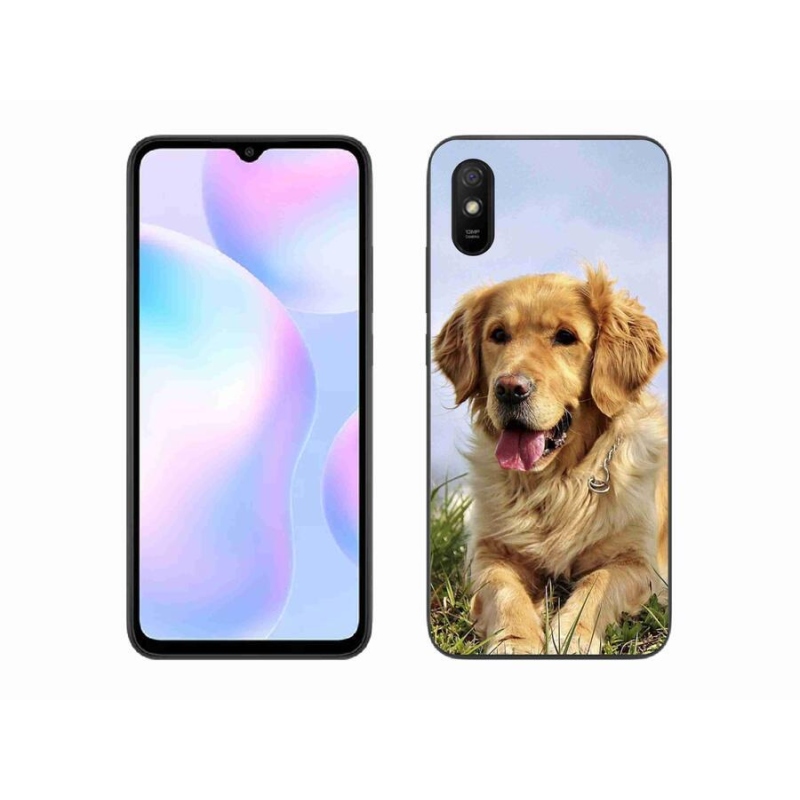 Gélový obal mmCase na mobil Xiaomi Redmi 9A - zlatý retriever