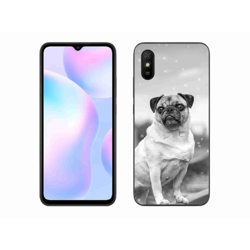Gélový obal mmCase na mobil Xiaomi Redmi 9AT - mops