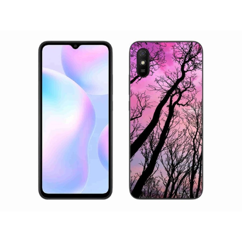 Gélový obal mmCase na mobil Xiaomi Redmi 9AT - opadané stromy