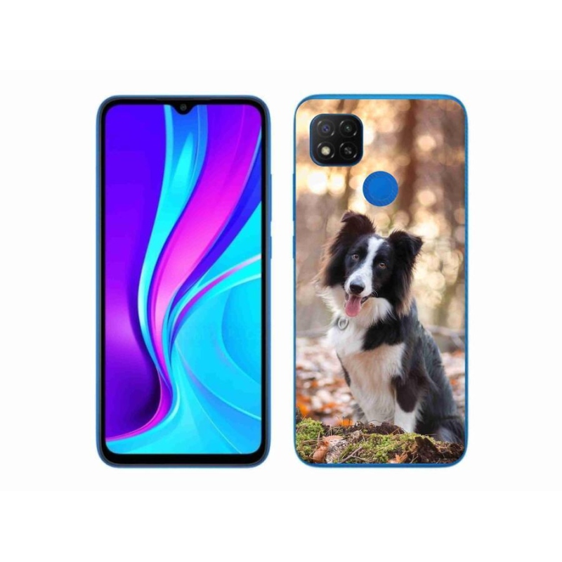 Gélový obal mmCase na mobil Xiaomi Redmi 9C - border kólie 1