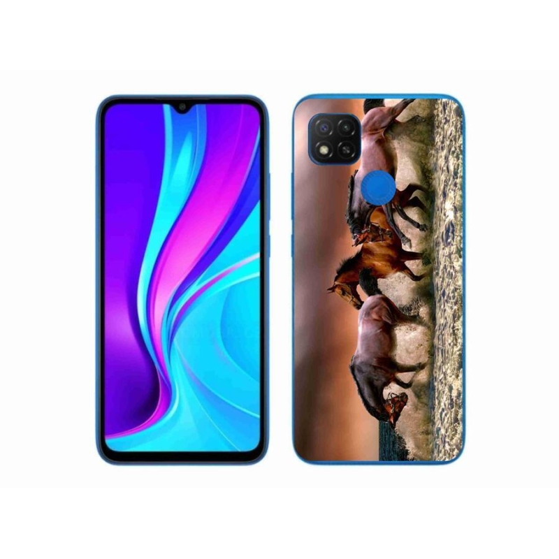 Gélový obal mmCase na mobil Xiaomi Redmi 9C - kone 1