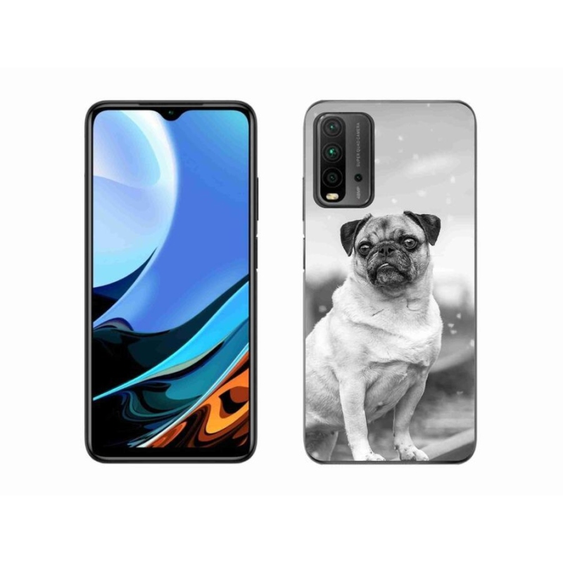 Gélový obal mmCase na mobil Xiaomi Redmi 9T - mops