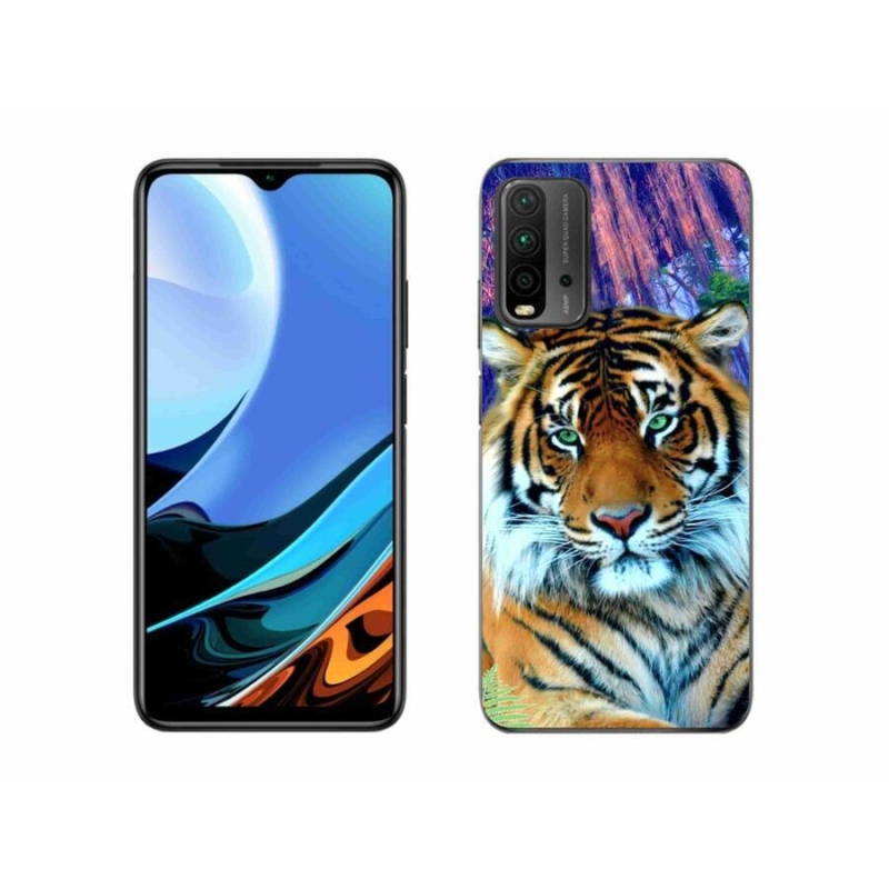 Gélový obal mmCase na mobil Xiaomi Redmi 9T - tiger