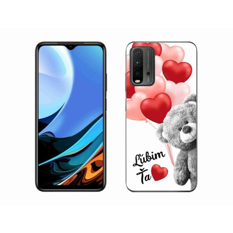 Gélový obal mmCase na mobil Xiaomi Redmi 9T - ľúbim ťa sk