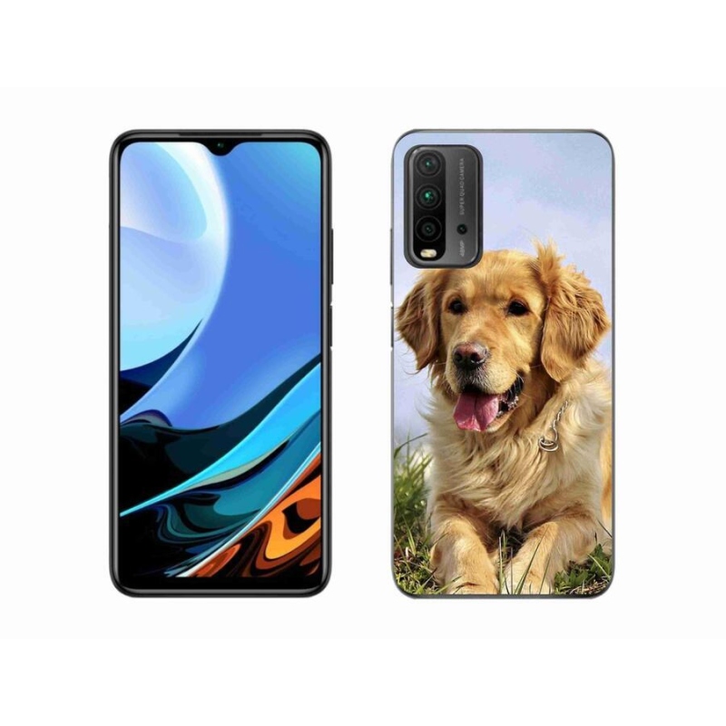 Gélový obal mmCase na mobil Xiaomi Redmi 9T - zlatý retriever