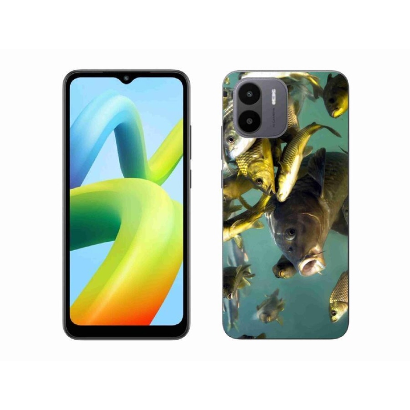 Gélový obal mmCase na mobil Xiaomi Redmi A1/Redmi A2 - kŕdeľ rýb